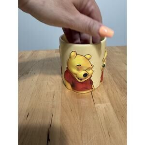 Disney Winnie the Pooh Mug 3D Faces EUC